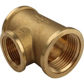 Тройник TIEMME ВВ 1х3/4х1 для стальных труб резьбовой, 1500087