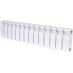 Радиатор биметаллический RIFAR BASE 200 14 секций боковое подключение (белый RAL 9016)