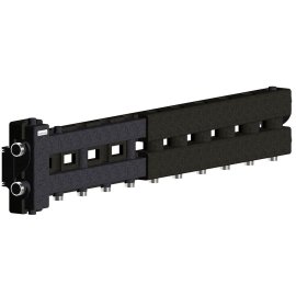 Балансировочный коллектор GIDRUSS BM-80-6D.EPP (до 80 кВт, подкл. котла G 1, 5 контуров G 1, боковой контур G 1, 4D-кронштейны K.UMS, EPP-термоизоляция)