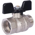 Кран шаровой стандартнопроходной STOUT SVB ВР/НР, ручка бабочка 3/4