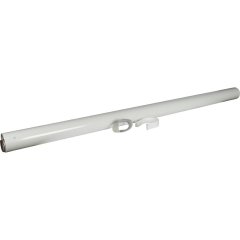 *SCA-6010-002000 STOUT Элемент дымохода  O60/100 труба коаксиальная 2000 мм п/м, уплотнения и хомут в комплекте (лого),групповая упаковка 9 шт.