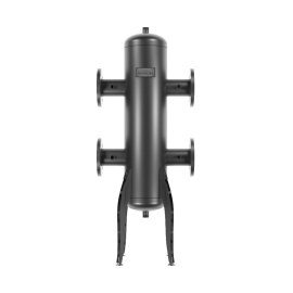 Гидравлический разделитель GIDRUSS GR-600-80 (до 600 кВт, фланец 1-80-10 ГОСТ 12820-81, корпус O 219 мм ст. 09Г2С, 4 подключения Rp ), GR 60F00 20