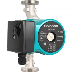 Циркуляционный насос SHINHOO BASIC 25-12 N 180 1x230V