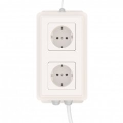 Блок управления 2-мя розетками проводной Ectocontrol, ec01021