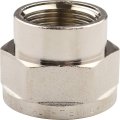 Муфта TIEMME ВВ никелированная 1 1/4х1 для стальных труб резьбовой, 1500376