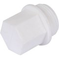 Заглушка Kalde d=25 с резьбой для полипропиленовых труб под сварку (цвет белый)