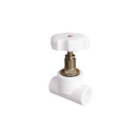 Вентиль в сборе PPR 32х90,  белый, RTP