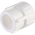 Муфта комбинированная Политэк 25х3/4 внутр. резьба для полипропиленовых труб под сварку (цвет белый), 9100002534