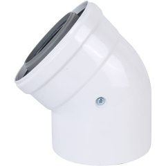 Коаксиальный отвод полипропиленовый Baxi 45°, диам. 80/125 мм, HT, KHG71408881-