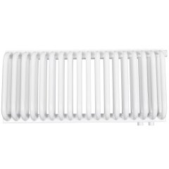 2-х трубчатый радиатор стальной ROMMER RST 2030/18 секций нижнее правое подключение RAL9016