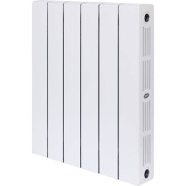 Радиатор биметаллический RIFAR SUPReMO 500 6 секций боковое подключение (белый RAL 9016), 4RS50-6