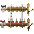 Коллектор в сборе с расходомерами на 5 выходов TIEMME 1х3/4 ЕК, 3870001(3871G060505)