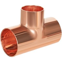 Тройник JINTIAN ВП 35x28x35 из меди под пайку JT-15130352835