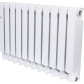 Радиатор биметаллический RIFAR BASE 500 11 секций боковое подключение (белый RAL 9016), 1RB50-11