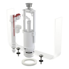 Выпускной комплект AlcaPlast со стоп кнопкой, впускной механизм, SA2000S 1/2 CHROM