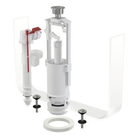 Выпускной комплект AlcaPlast со стоп кнопкой, впускной механизм, SA2000S 1/2 CHROM