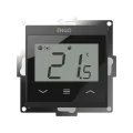Терморегулятор ENGO Controls E55 WI-FI, с подключением датчика пола, черный, под рамку 55 х 55