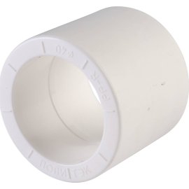 Муфта для полипропиленовых труб под сварку (цвет белый) Политэк d=40, 9000000240