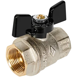 Кран шаровой BUGATTI Oregon (ручка-бабочка) внут-внут резьба 3/4