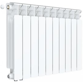 Радиатор биметаллический RIFAR BASE VENTIL 500 10 секции BVRL нижнее правое подключение (белый RAL 9016)