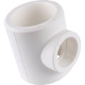 Тройник переходной Kalde 90х63х90 для полипропиленовых труб под сварку (цвет белый), 3212-tio-906390
