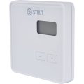 Беспроводной комнатный регулятор STOUT R-8b, белый, STE-0101-008001