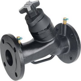 Клапан балансировочный ручной Cimberio CIM 3739В Ду40 чугун  Kvs=29,32 PN16 FF с изм. Ниппелями, CIM 3739B 40