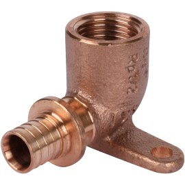 Угольник настенный РЕХАУ RAUTITAN с внутр. резьбой 16-Rp 1/2 RX+ для труб из сшитого полиэтилена аксиальный, 14563581001