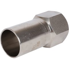 Вставка переходная НПр-ВР ROMMER 28х3/4 из нержавеющей стали прессовой, RSS-0023-002834