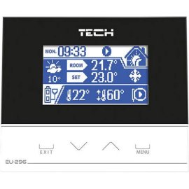 Кoмнатный регулятор TECH RS (стекло 3мм) ST-296