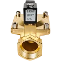 Клапан соленоидный (электромагнитный) STOUT непрямого (пилотного) действия НЗ 24В G2 SSV-0030-024050
