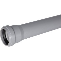 Труба канализационная бесшумная STOUT 58х1000 мм, SKB-0001-058100