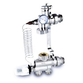 Насосно-смесительный узел для коллектора (без насоса) 1х1 1/2, RTP