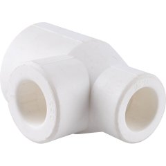 Тройник переходной Kalde 32х20х20 для полипропиленовых труб под сварку (цвет белый)