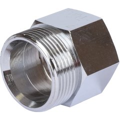 Муфта TIEMME резьбовая наруж./внутр. хромированная 24(19Fil)х1/2, 1500634