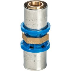 Муфта Prandelli Multyrama 20х2.0 профиль H, TH, U для металлопластиковых труб прессовой, 509.03.12.0