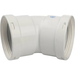 Элемент дымохода STOUT отвод 45° м/м DN80, SCA-0080-020045