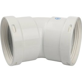 Элемент дымохода STOUT отвод 45° м/м DN80, SCA-0080-020045