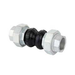 Компенсатор антивибрационный РАШВОРК DN020 PN16, EPDM, ВР/ВР из ковкого чугуна, 505-020-16