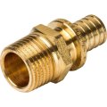 Переходник STOUT с наружной резьбой 16xR 1/2 для труб из сшитого полиэтилена аксиальный, SFA-0001-001612
