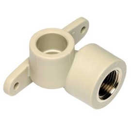 Настенный угольник Ekoplastik ППР концевой левый 20х1/2x90°, SNK020KLXX