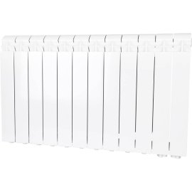 Радиатор алюминиевый Global VOX- R 500 12 секций нижнее правое подключение (белый RAL 9010), 169532