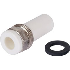 Штуцер Kalde с гайкой наружная резьба для полипропиленовых труб 20х3/4