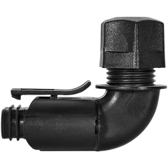 Электроразъем угловой для насосов ROMMER ERTI (ER) без кабеля