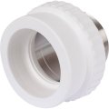 Муфта комбинированная Kalde под шестигранник (наруж. резьба, 110х4 ) для полипропиленовых труб под сварку, 3222-nmo-110406