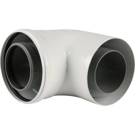 Коаксиальный отвод Baxi KHG 90°, диам. 125/80, HT, KHG71408871-