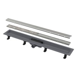 AlcaPlast APZ19-750 AlcaPlast Водоотводящий желоб с порогами для перфорированной решетки или решетки под кладку плитки