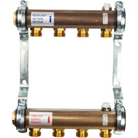 Коллектор для радиаторной разводки Watts HKV/A-4 (21.20.104), 10004542