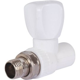 Вентиль Kalde разборный прямой с накидной гайкой 20х1/2, 3242-vsr-200b00