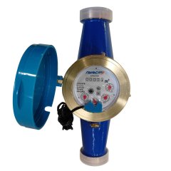 Счетчик холодной воды многоструйный Пульсар М Ду40 Qn=10м 3/час L=300мм импульсный выход (включает присоединит комлект)